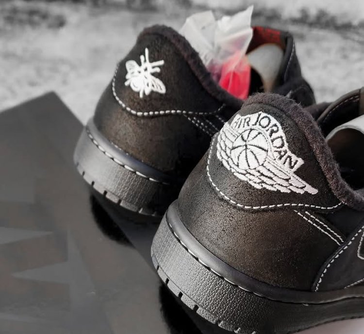 Travis Scott X Air Jordan 1 Low Black Phantom