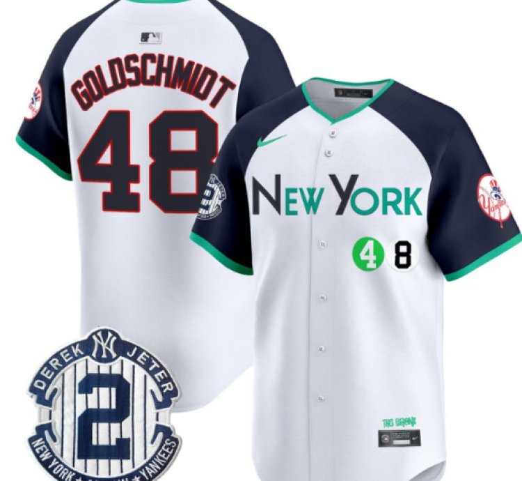 Paul Goldschmidt Jersey 48 New York Yankees City Premier Limited Stitched Alternate