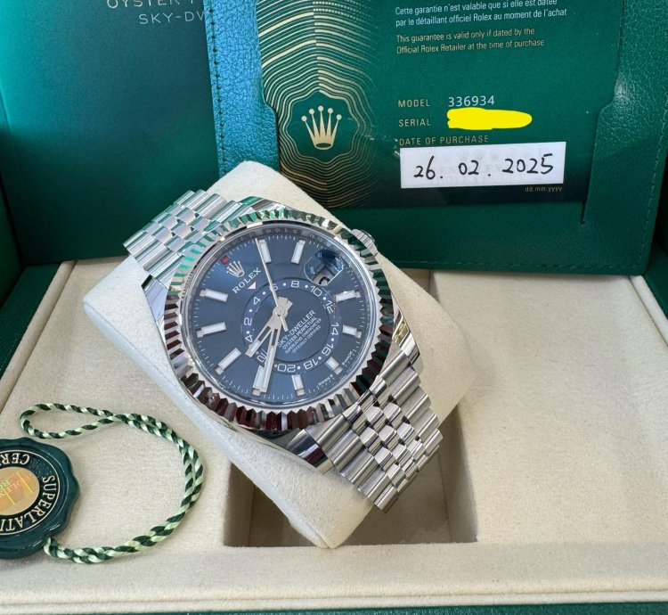 Rolex Sky-dweller 336934 Blue Jubilee 2025
