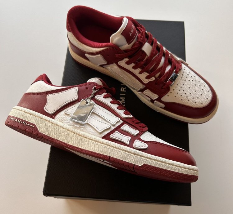 Amiri Skeleton Low Top Sneakers