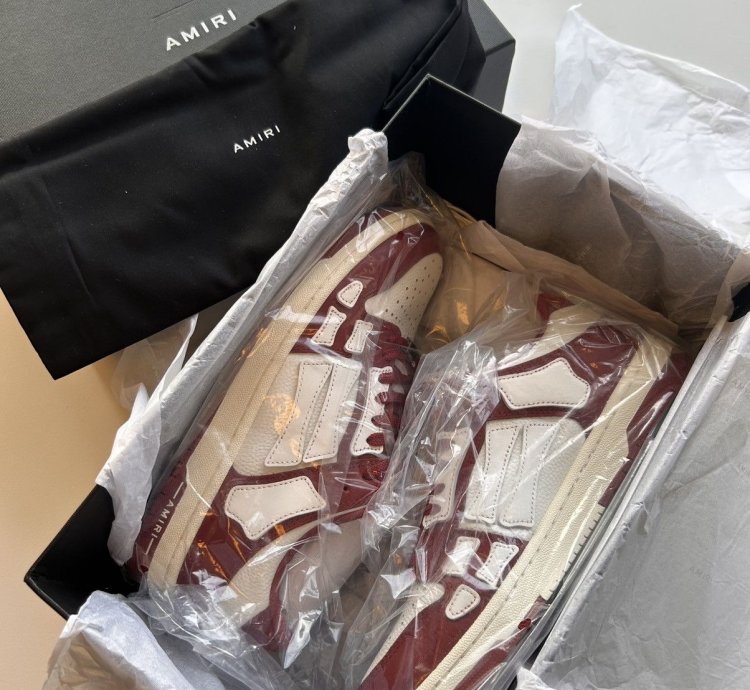 Amiri Skeleton Low Top Sneakers