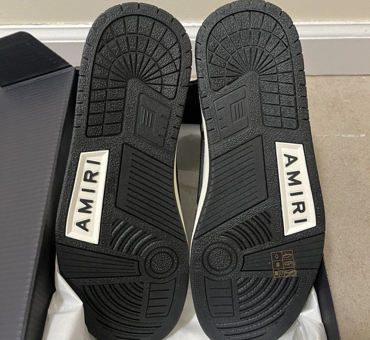 Amiri Skeleton Low Top Sneakers Sz 4310us