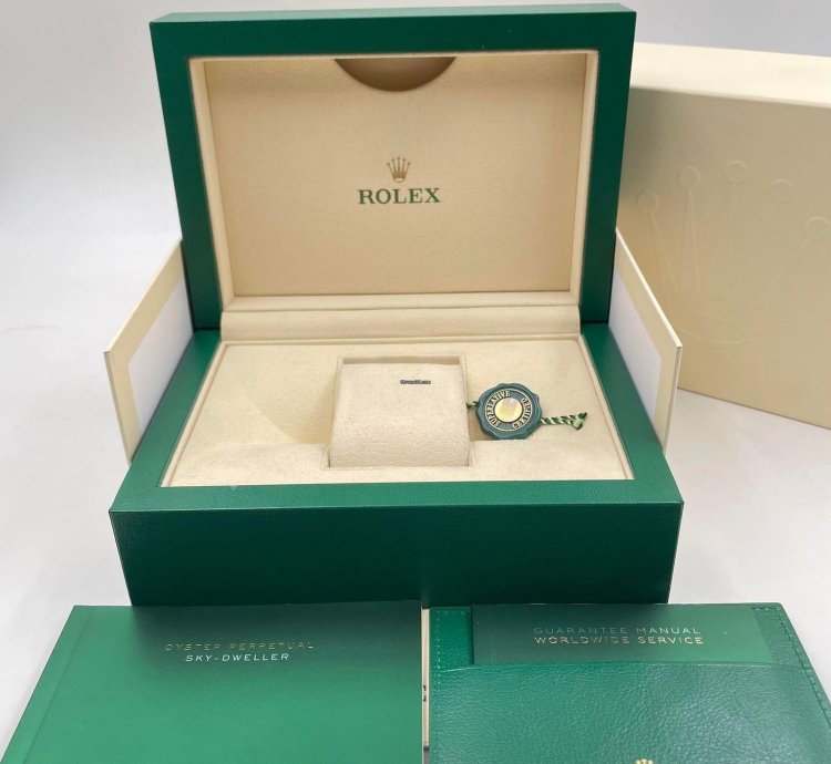 Rolex Sky-dweller 336934 Green Dial Jubilee Bracelet Unworn 2025