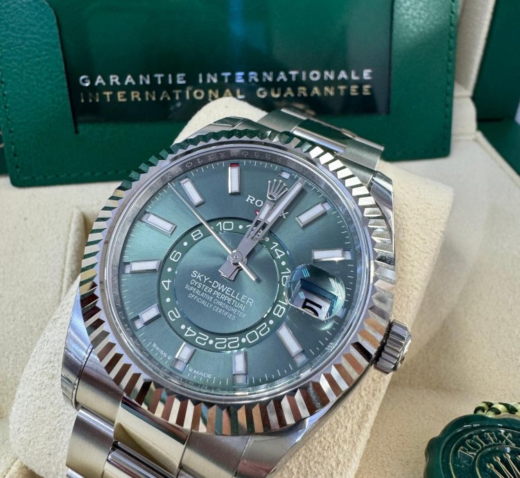 Rolex Sky-dweller 336934 Mint Green 2024 Oyster Stickers