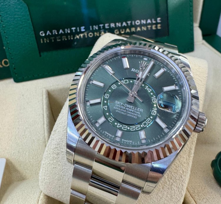 Rolex Sky-dweller 336934 Mint Green 2024 Oyster Stickers