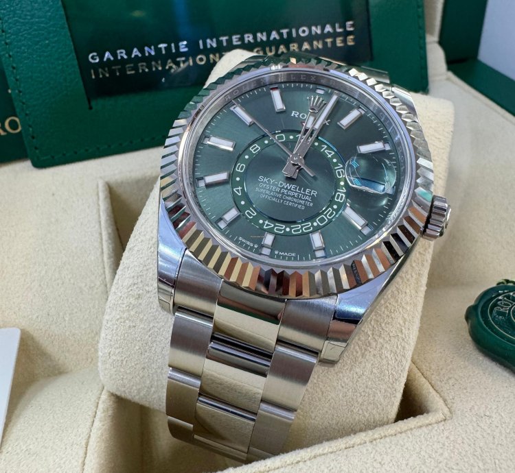 Rolex Sky-dweller 336934 Mint Green 2024 Oyster Stickers