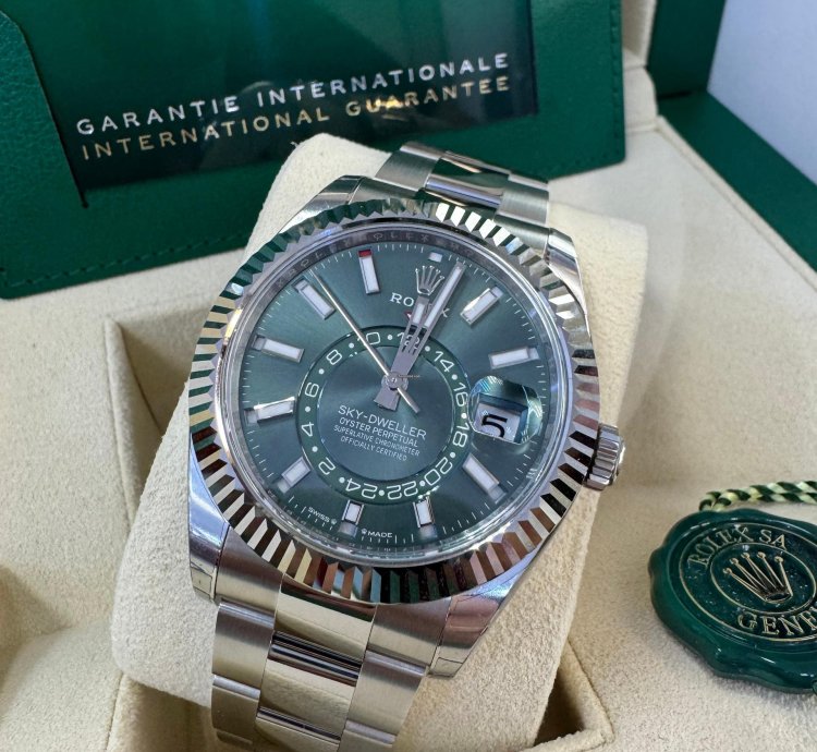 Rolex Sky-dweller 336934 Mint Green 2024 Oyster Stickers
