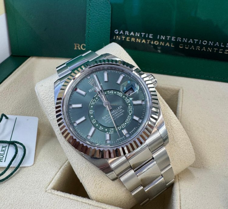 Rolex Sky-dweller 336934 Mint Green 2024 Oyster Stickers