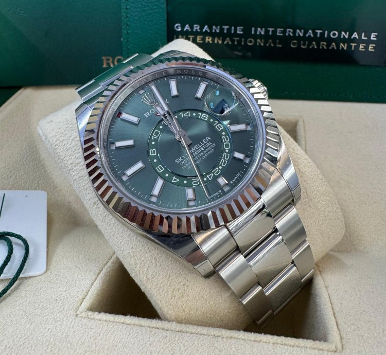 Rolex Sky-dweller 336934 Mint Green 2024 Oyster Stickers
