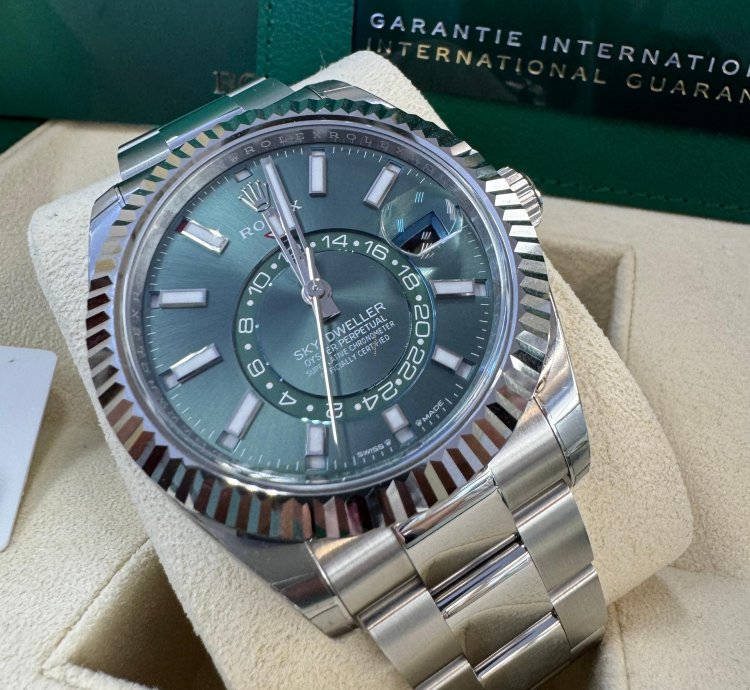 Rolex Sky-dweller 336934 Mint Green 2024 Oyster Stickers