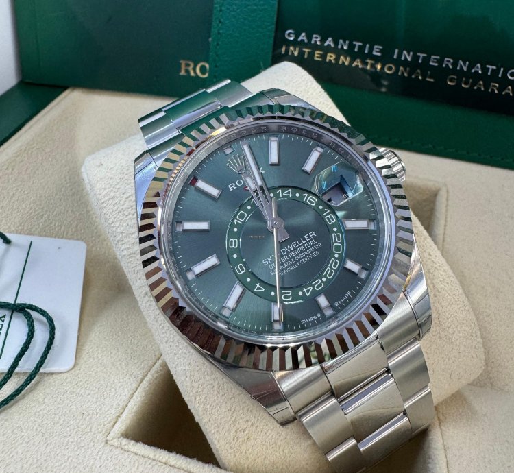 Rolex Sky-dweller 336934 Mint Green 2024 Oyster Stickers