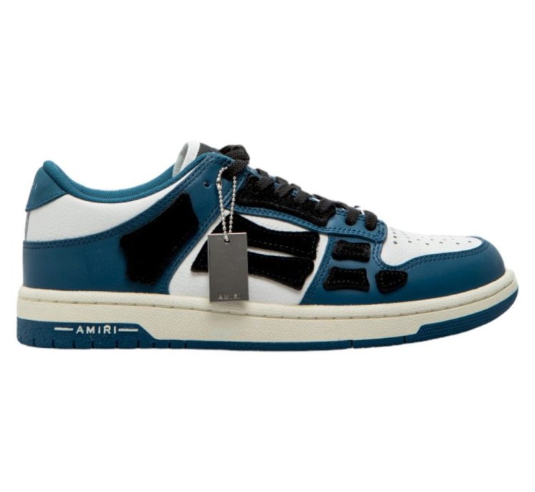 Amiri Skeleton Low-top Sneakers Blue