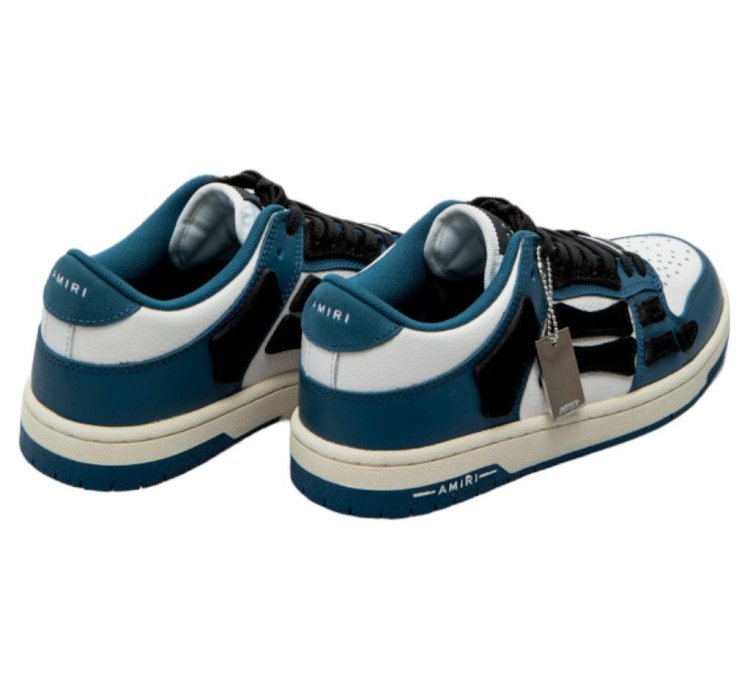 Amiri Skeleton Low-top Sneakers Blue