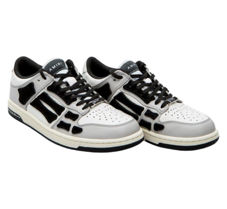 Amiri Skeleton Low-top Sneakers Grey