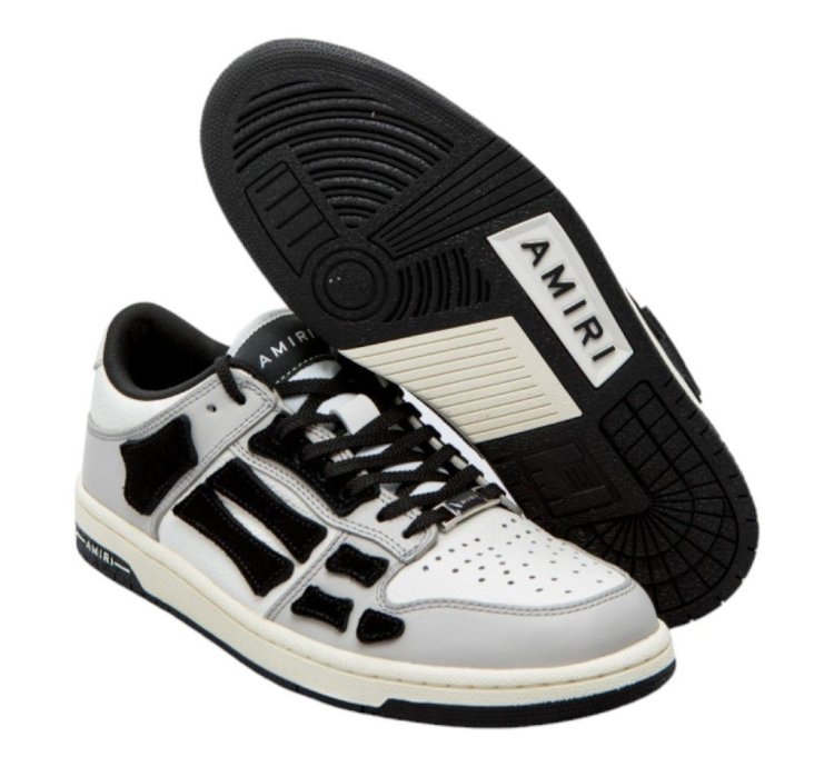 Amiri Skeleton Low-top Sneakers Grey
