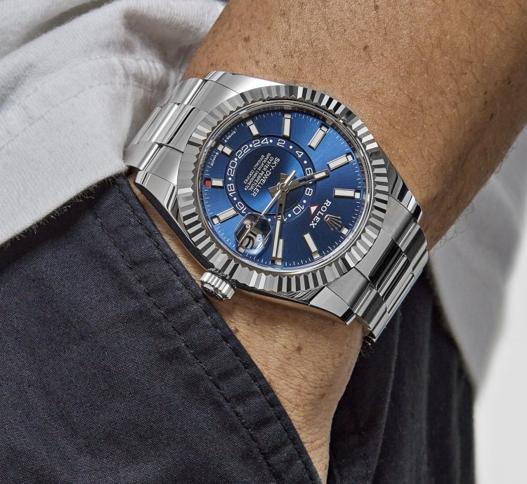 Rolex Sky-dweller 336934 Stainless Steel Blue Dial Oyster 2023