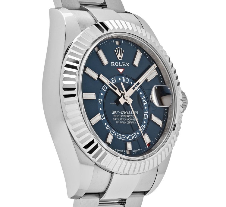 Rolex Sky-dweller 336934 Stainless Steel Blue Dial Oyster 2023