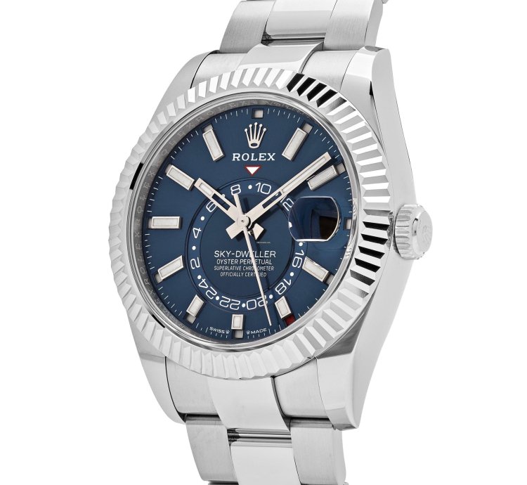 Rolex Sky-dweller 336934 Stainless Steel Blue Dial Oyster 2023
