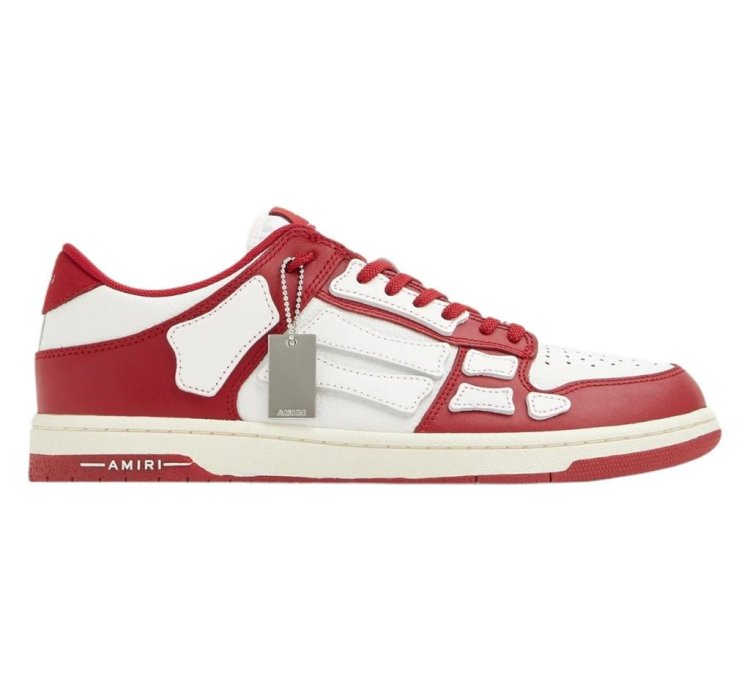 Amiri Skeleton Low-top Sneakers Red