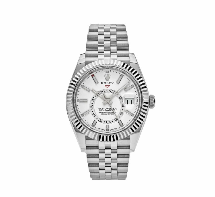 Rolex Sky-dweller 336934 Stainless Steel White Dial Jubilee 2024