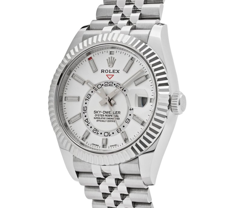 Rolex Sky-dweller 336934 Stainless Steel White Dial Jubilee 2024