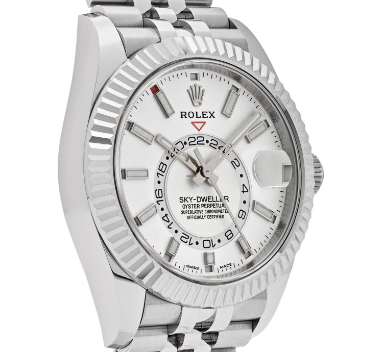 Rolex Sky-dweller 336934 Stainless Steel White Dial Jubilee 2024