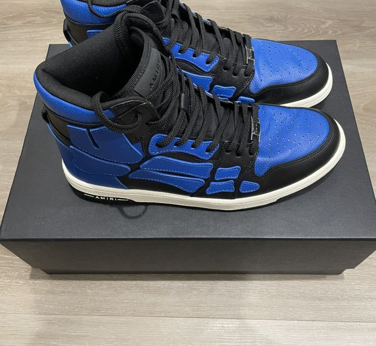 Amiri Skeleton Panelled High Top