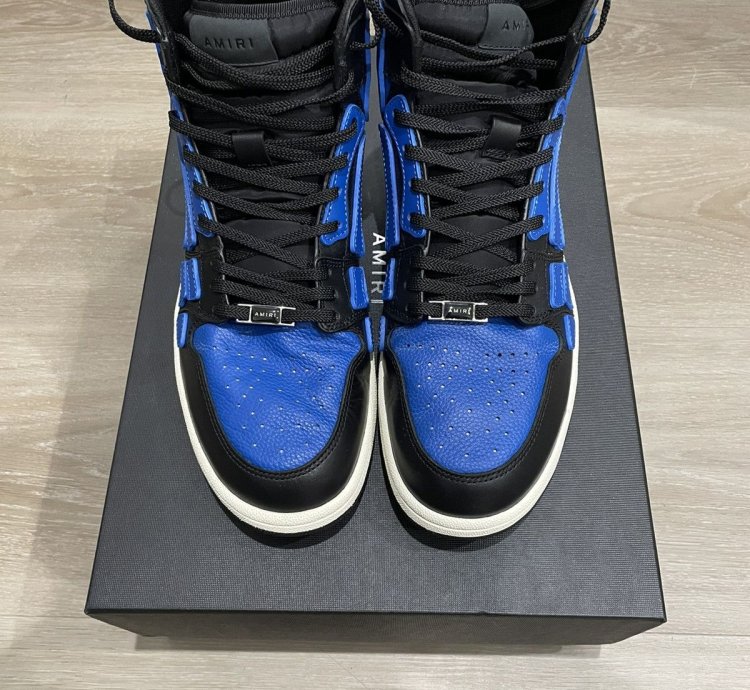 Amiri Skeleton Panelled High Top
