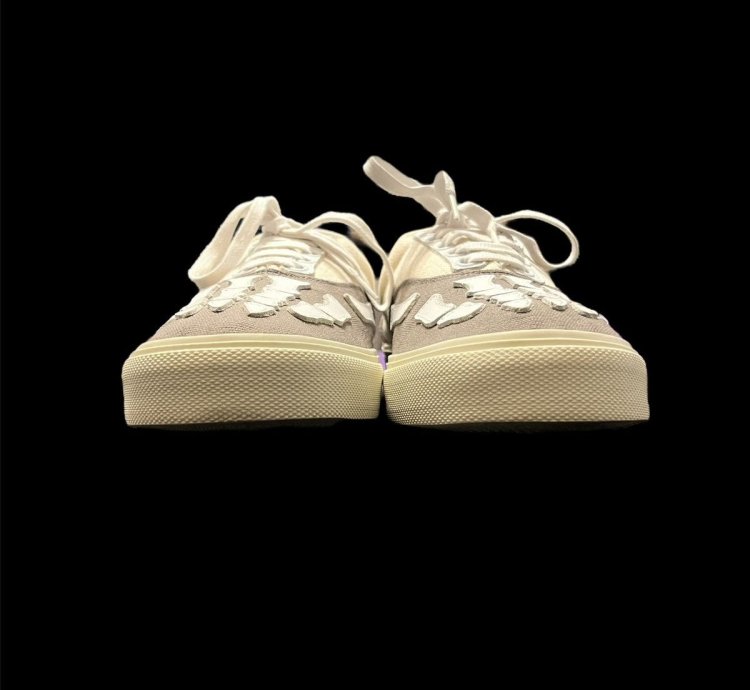 Amiri Skeleton Slate Grey Natural White