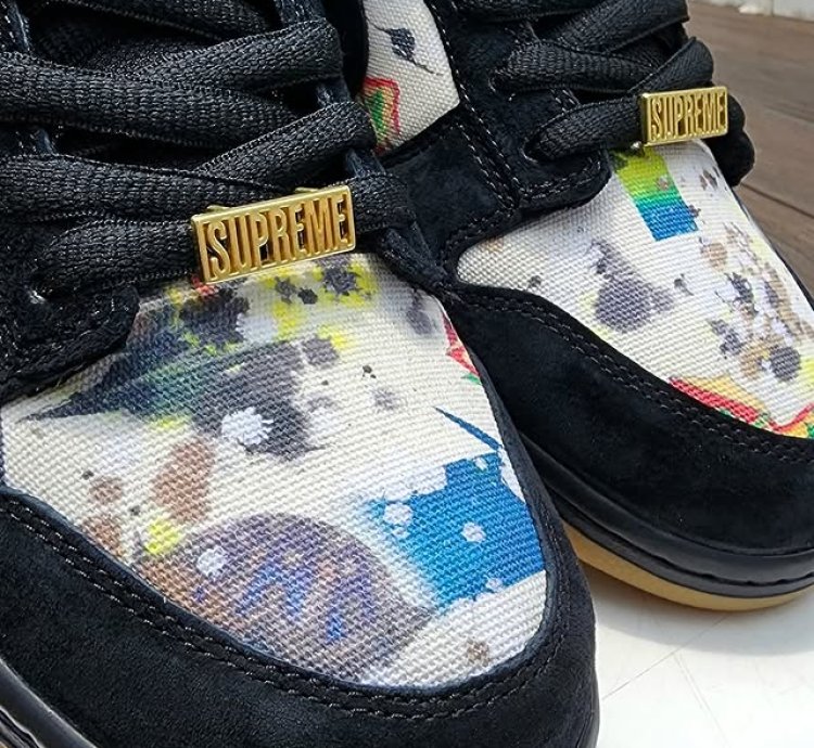 Supreme X Nike Sb Dunk Low rammellzee