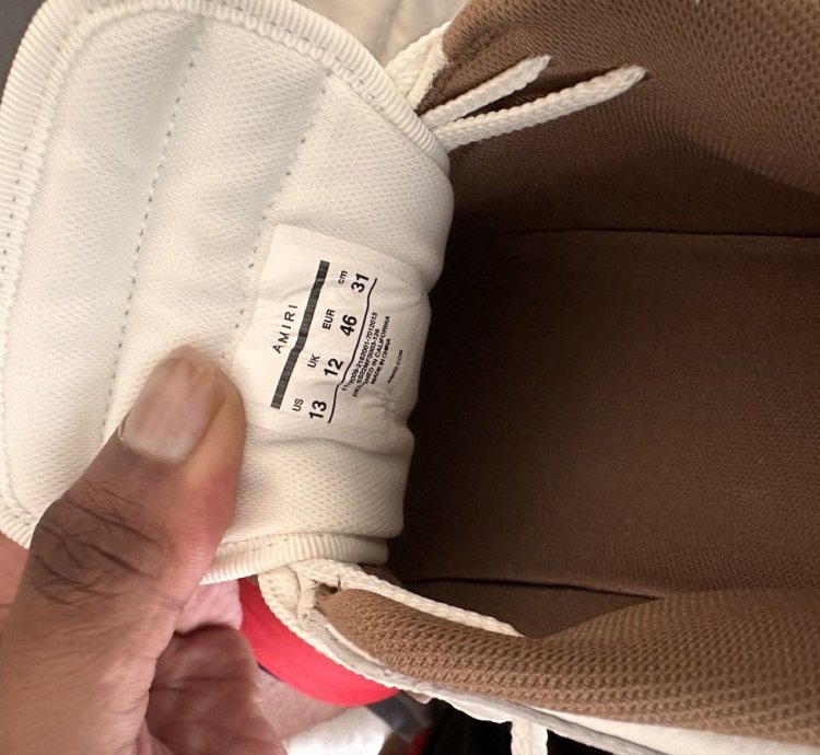 Amiri Skeleton Sneaker