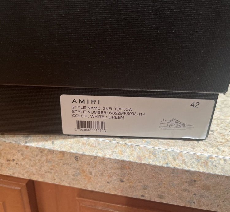 Amiri Skeleton Sneaker Low