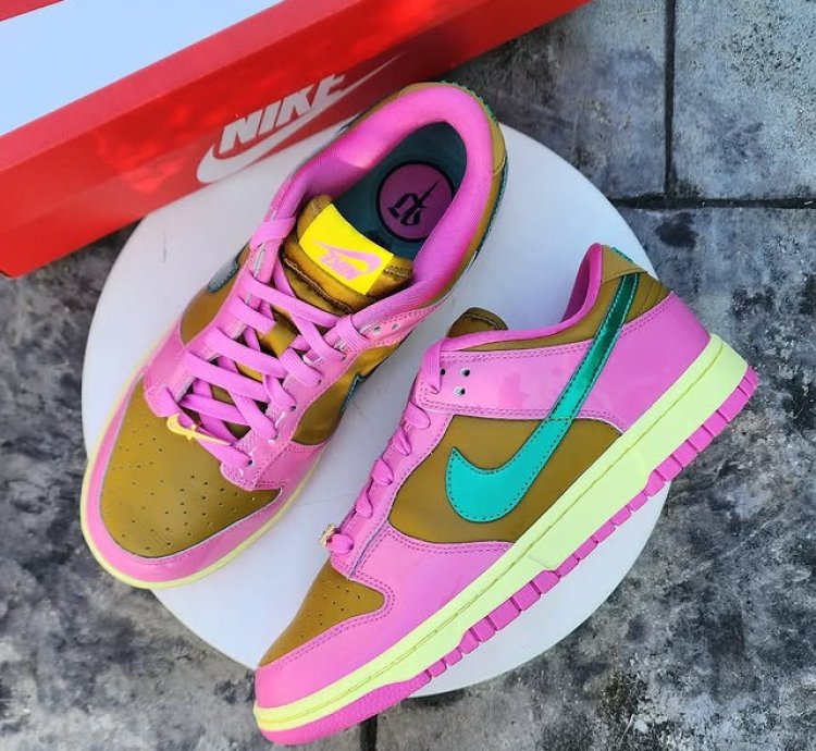 Nike Dunk Low Paris Goebel Pink Phanter
