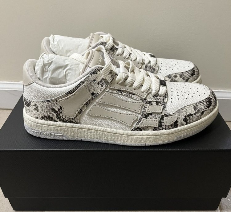 Amiri Skeleton Sneakers Sz 4310us