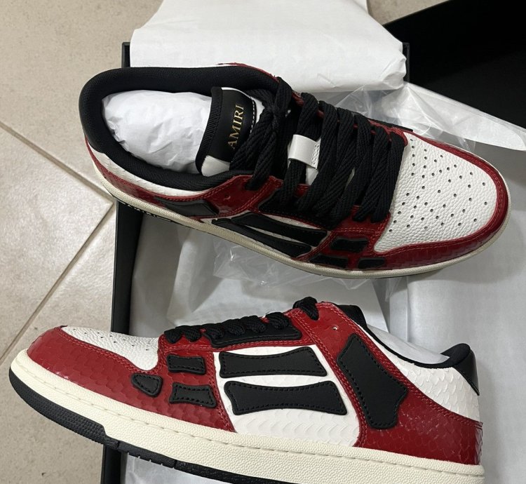 Amiri Skeleton Sneakers Sz 4310us