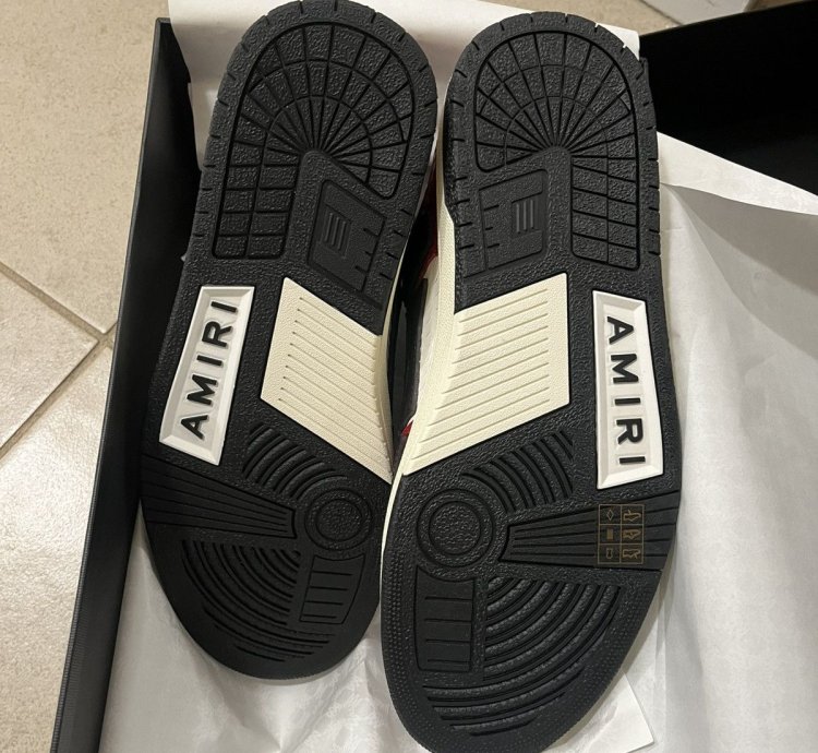 Amiri Skeleton Sneakers Sz 4310us