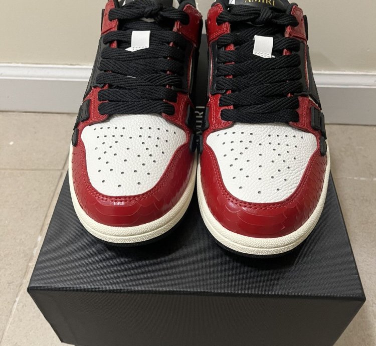 Amiri Skeleton Sneakers Sz 4310us