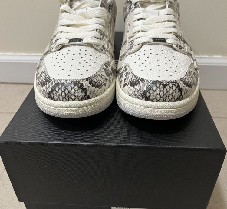 Amiri Skeleton Sneakers Sz 4310us