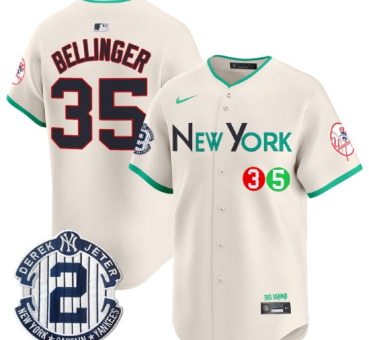 Cody Bellinger Jersey 35 New York Yankees City Connect Vapor Premier Limited Stitched Cream