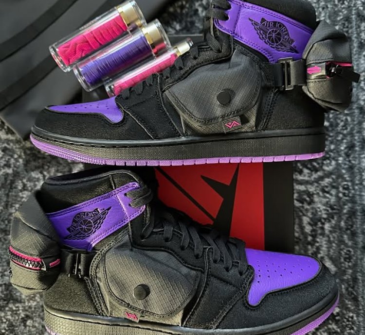 Jordan 1 High Utility Stash spider-man Across The Spider Verse Ff