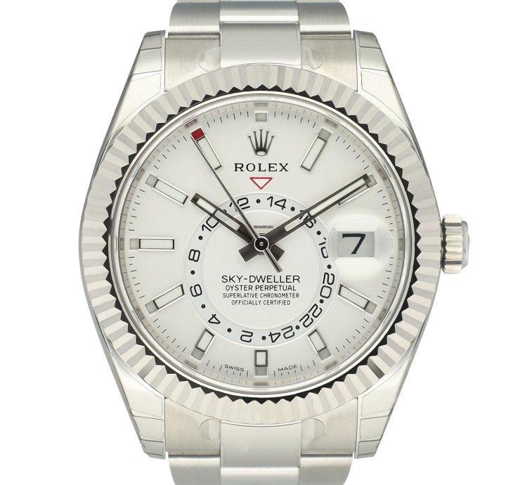 Rolex Sky-dweller 42 New Full Stickers 326934 11 2017 Box Papers Warranty