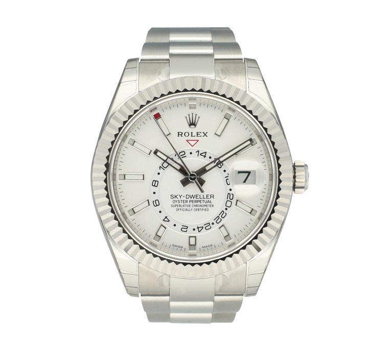 Rolex Sky-dweller 42 New Full Stickers 326934 11 2017 Box Papers Warranty