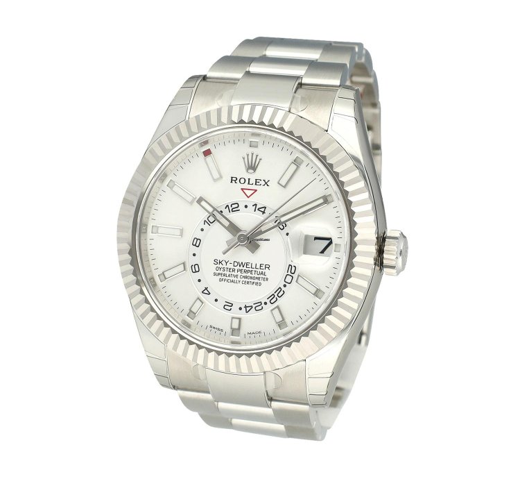 Rolex Sky-dweller 42 New Full Stickers 326934 11 2017 Box Papers Warranty