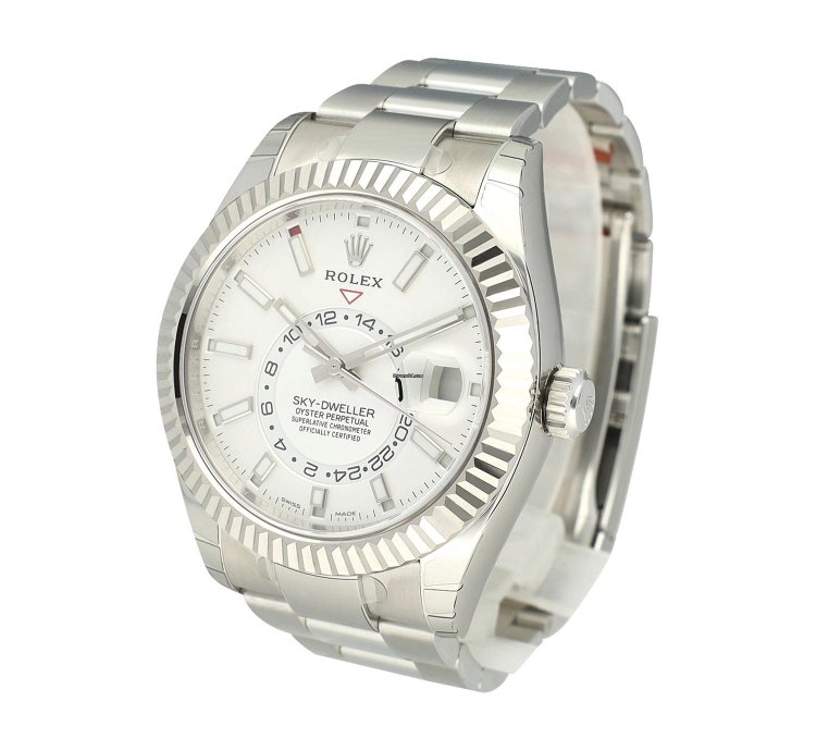 Rolex Sky-dweller 42 New Full Stickers 326934 11 2017 Box Papers Warranty