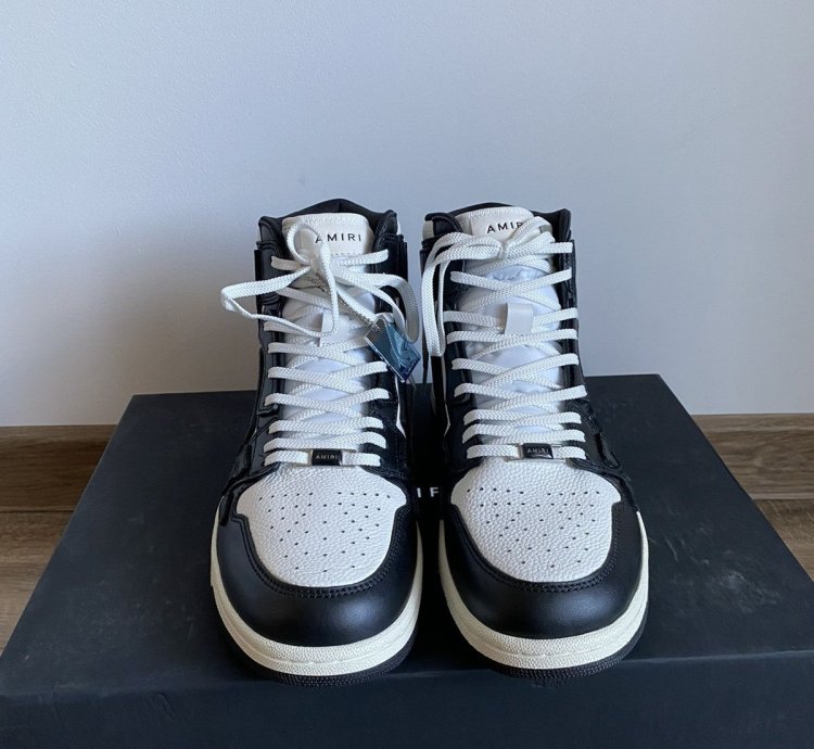 Amiri Skeltop High Leather Sneakers