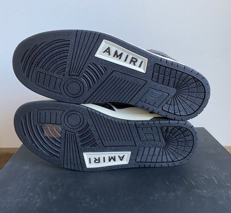 Amiri Skeltop High Leather Sneakers