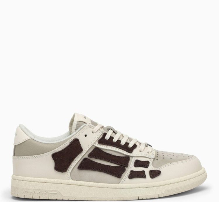 Amiri Skeltop Low Beige Brown Trainer