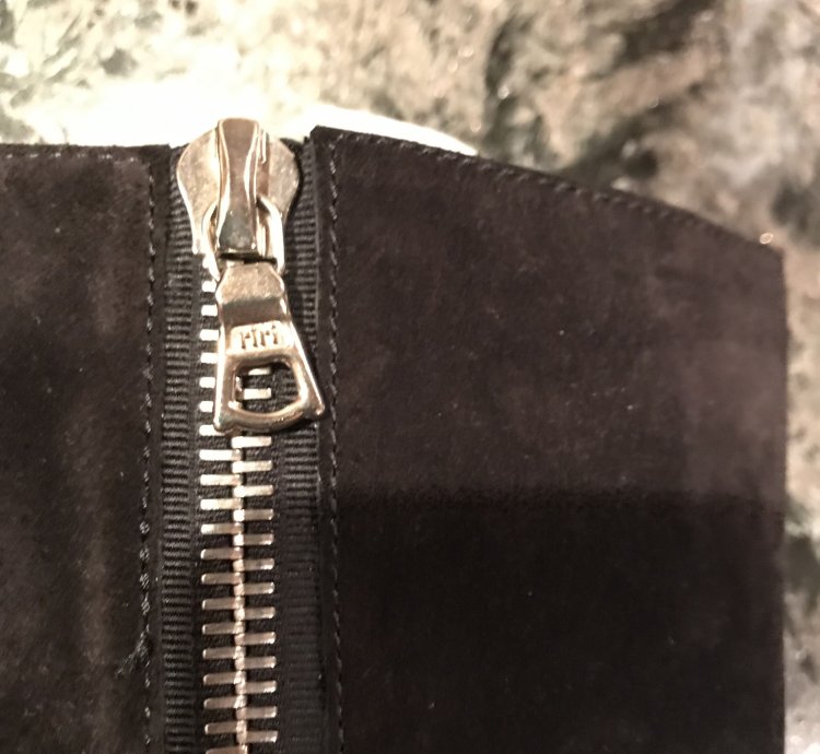 Amiri Skinny Stack Black Suede Boots - Bnib