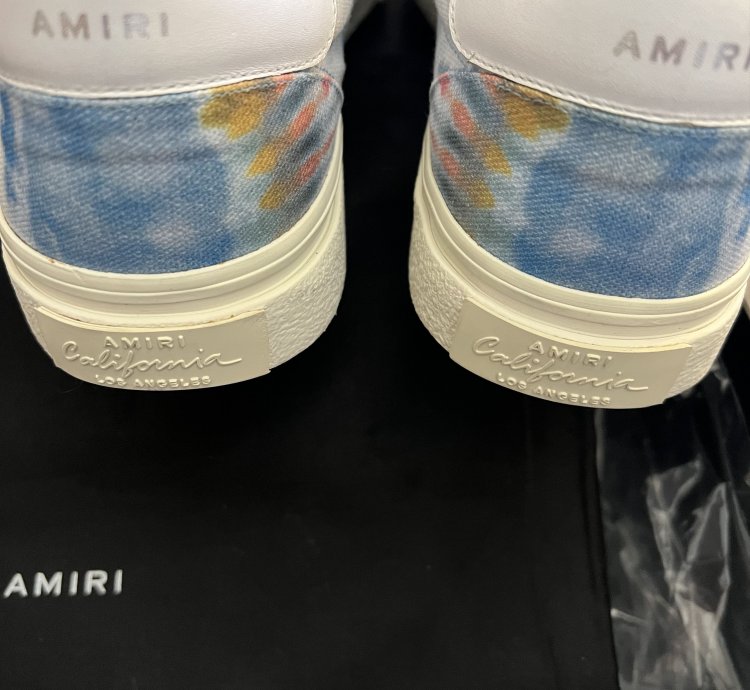 Amiri Slip On Bone Sneakers