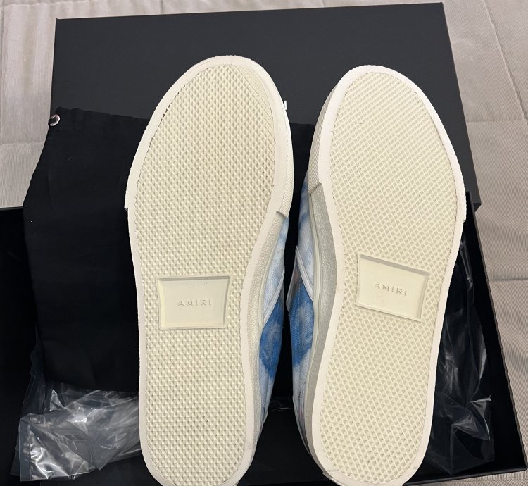 Amiri Slip On Bone Sneakers